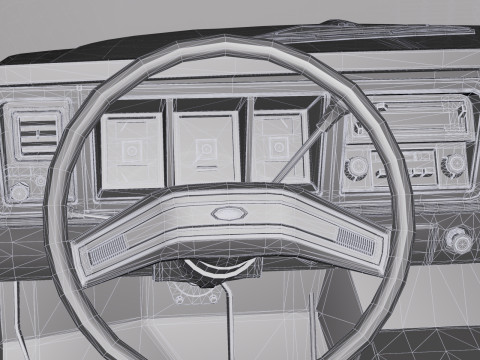 Bronco Mk2 1978 Model 3D