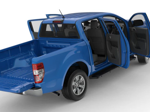Pickup Ranger 2018 3D Model