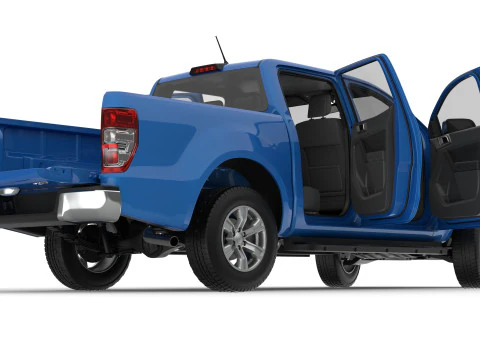 Pickup Ranger 2018 3D Model