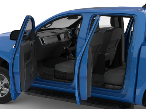 Pickup Ranger 2018 3D Model
