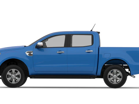 Pickup Ranger 2018 3D Model