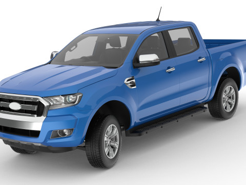 Pickup Ranger 2018 3D Model