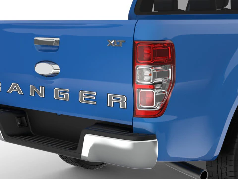 Pickup Ranger 2018 3D Model