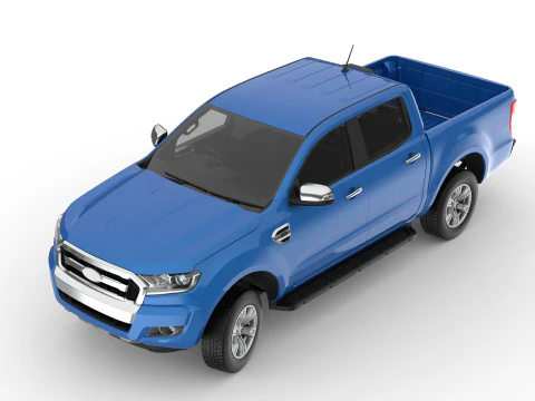 Pickup Ranger 2018 3D Model