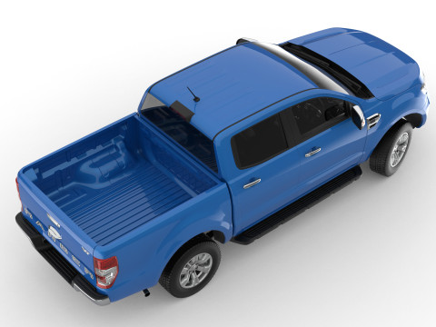 Pickup Ranger 2018 3Dモデル