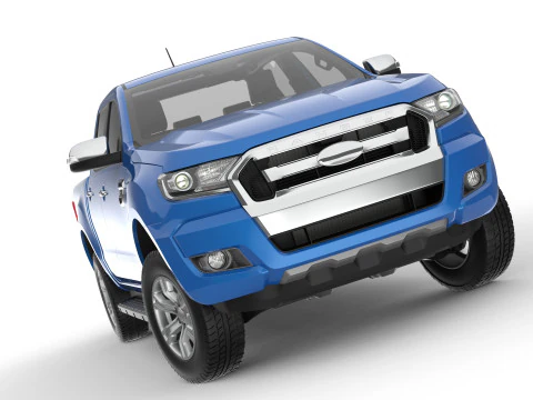 Pickup Ranger 2018 3D Model