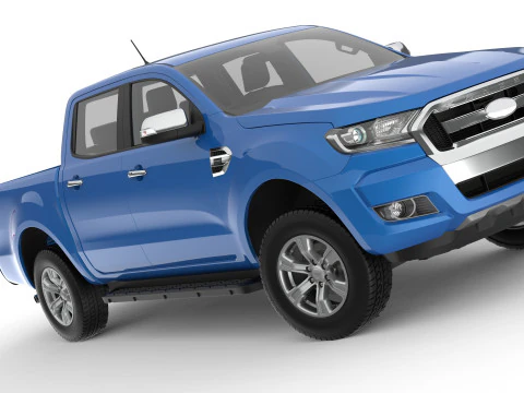Pickup Ranger 2018 3D Model