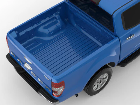 Pickup Ranger 2018 3D Model