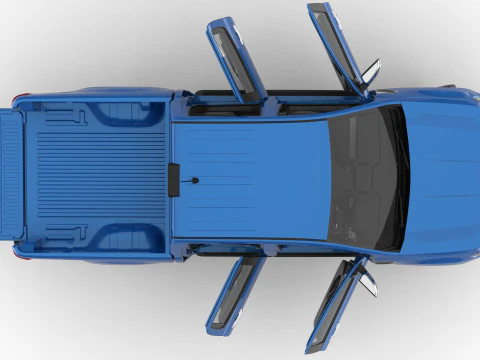 Pickup Ranger 2018 3D Model
