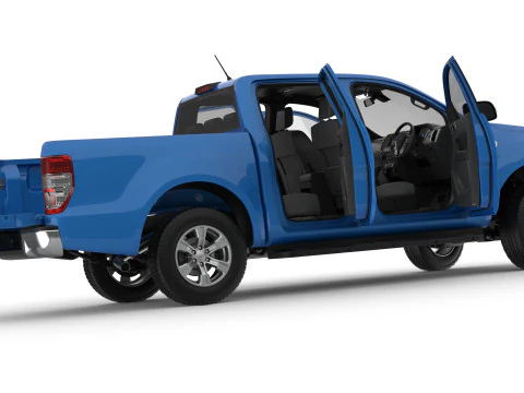 Pickup Ranger 2018 3D Model