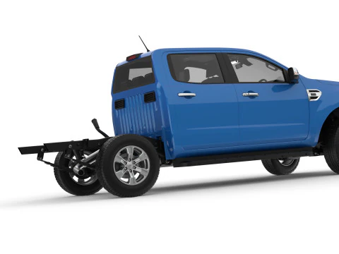 Pickup Ranger 2018 3D Model