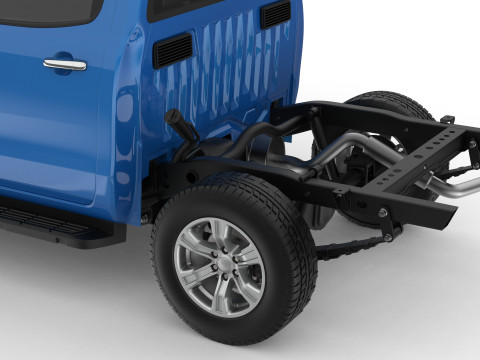 Pickup Ranger 2018 3Dモデル