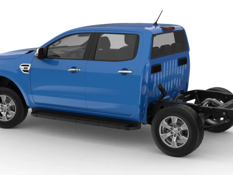 Pickup Ranger 2018 3D Model