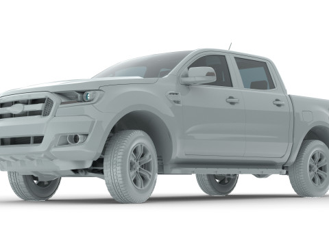 Pickup Ranger 2018 3Dモデル