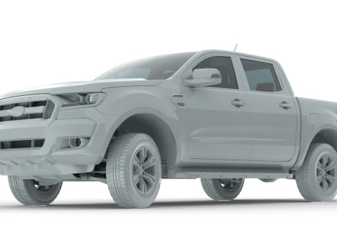 Pickup Ranger 2018 3D Model