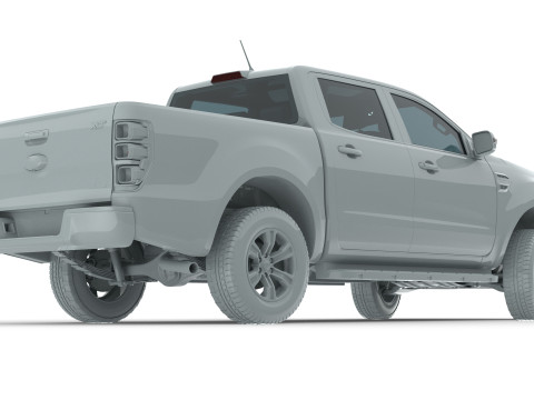 Pickup Ranger 2018 3Dモデル