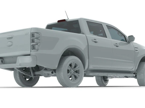 Pickup Ranger 2018 3D Model