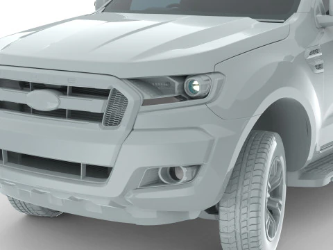 Pickup Ranger 2018 3D Model