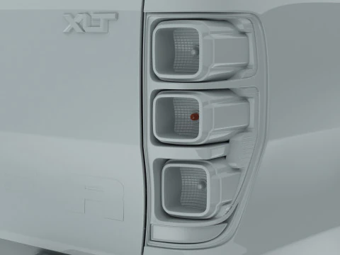 Pickup Ranger 2018 3D Model