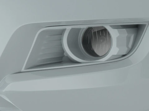 Pickup Ranger 2018 3D Model