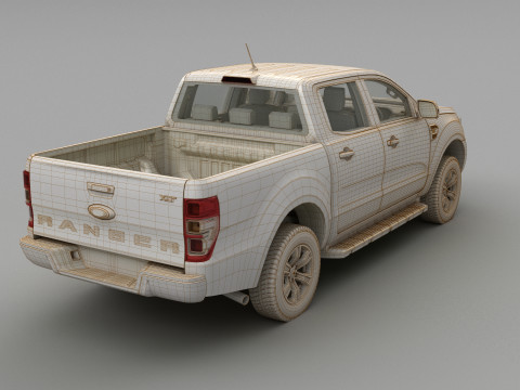 Pickup Ranger 2018 3Dモデル