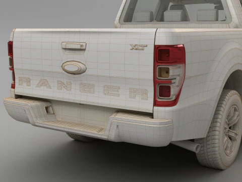 Pickup Ranger 2018 3D Model