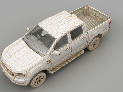 Pickup Ranger 2018 3Dモデル