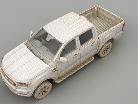 Pickup Ranger 2018 3D Model