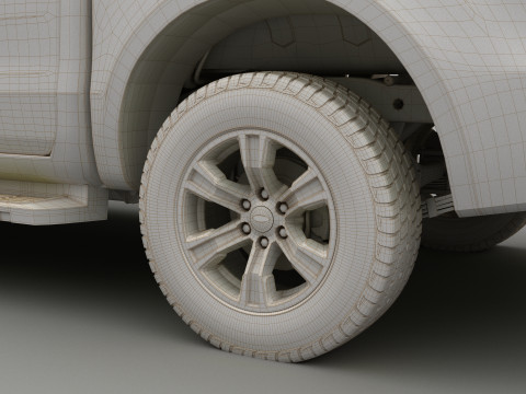 Pickup Ranger 2018 3Dモデル