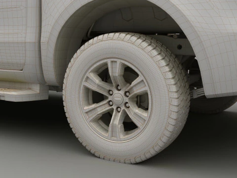 Pickup Ranger 2018 3D Model