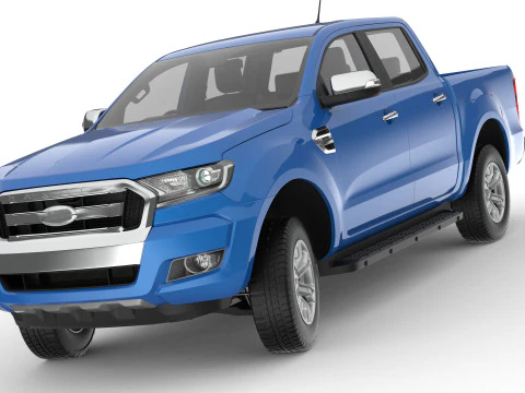 Pickup Ranger 2018 3D Model