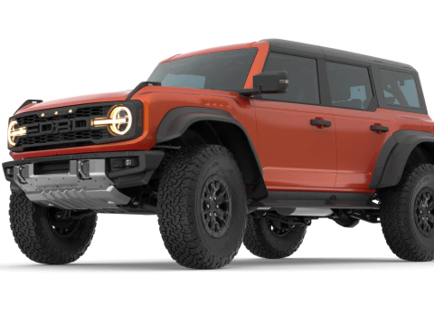SUV Bronco Raptor Mk6 2022 3D Model