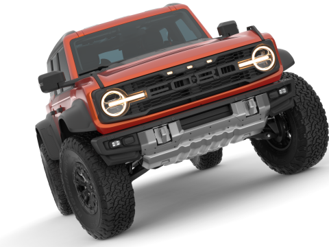 SUV Bronco Raptor Mk6 2022 3Dモデル