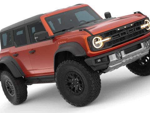 SUV Bronco Raptor Mk6 2022 3D Model