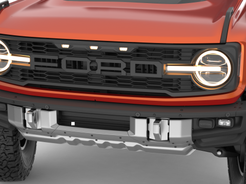SUV Bronco Raptor Mk6 2022 3Dモデル
