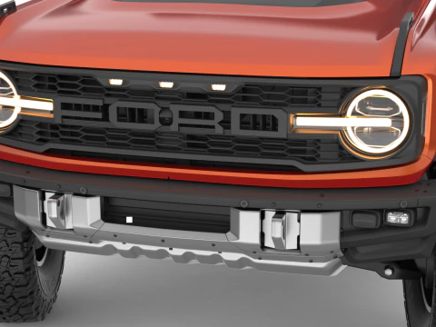 SUV Bronco Raptor Mk6 2022 3D Model