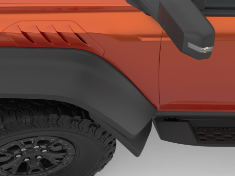 SUV Bronco Raptor Mk6 2022 3Dモデル