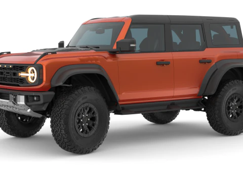 SUV Bronco Raptor Mk6 2022 3D Model