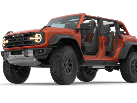 SUV Bronco Raptor Mk6 2022 3Dモデル