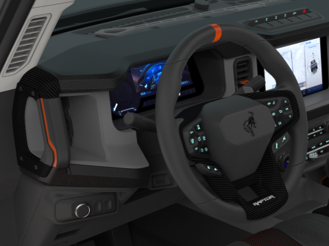SUV Bronco Raptor Mk6 2022 3Dモデル