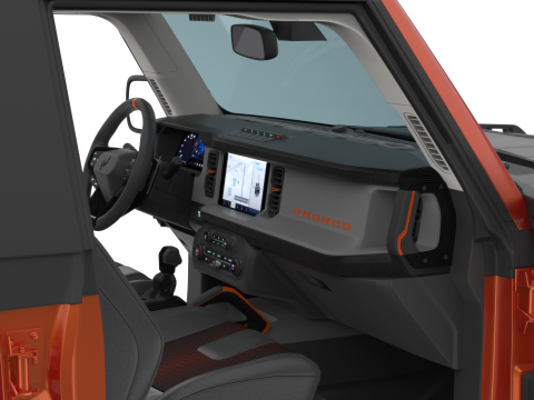 SUV Bronco Raptor Mk6 2022 3Dモデル