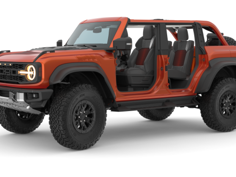 SUV Bronco Raptor Mk6 2022 3Dモデル