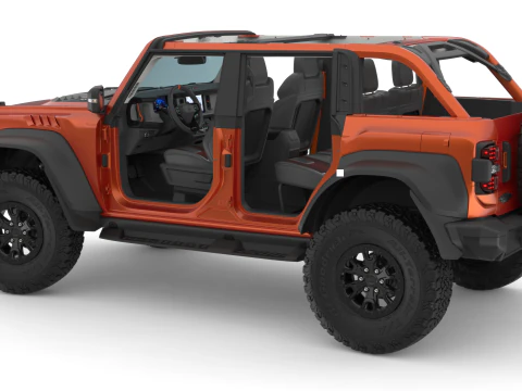 SUV Bronco Raptor Mk6 2022 3D Model