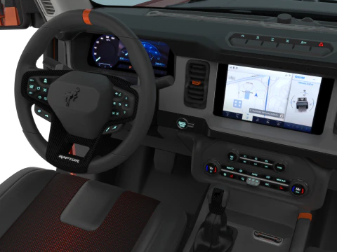 SUV Bronco Raptor Mk6 2022 3D Model