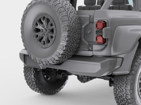 SUV Bronco Raptor Mk6 2022 3Dモデル