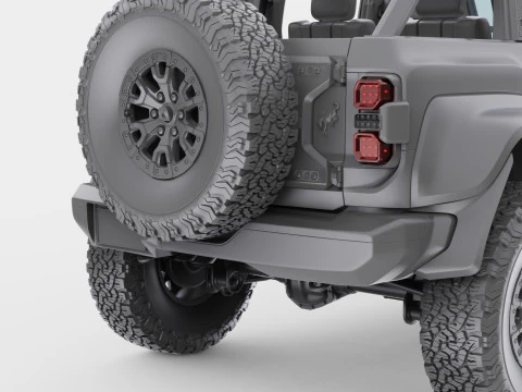 SUV Bronco Raptor Mk6 2022 3D Model