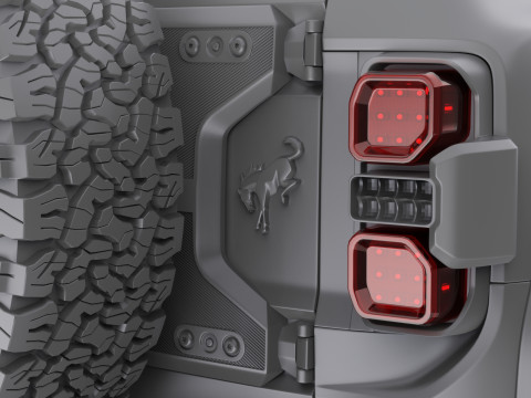 SUV Bronco Raptor Mk6 2022 3Dモデル