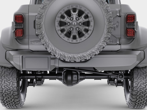 SUV Bronco Raptor Mk6 2022 3Dモデル