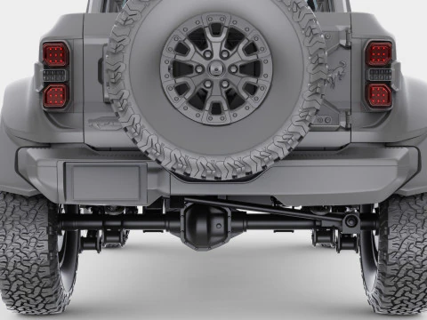SUV Bronco Raptor Mk6 2022 3D Model