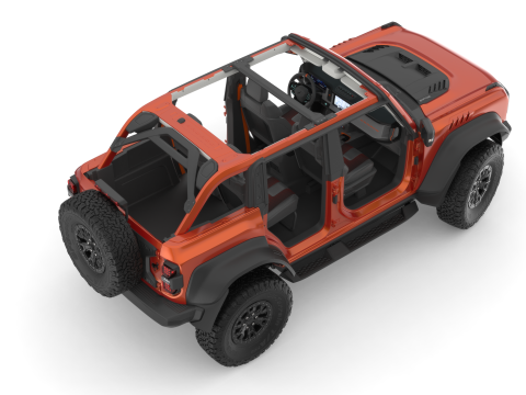 SUV Bronco Raptor Mk6 2022 3Dモデル